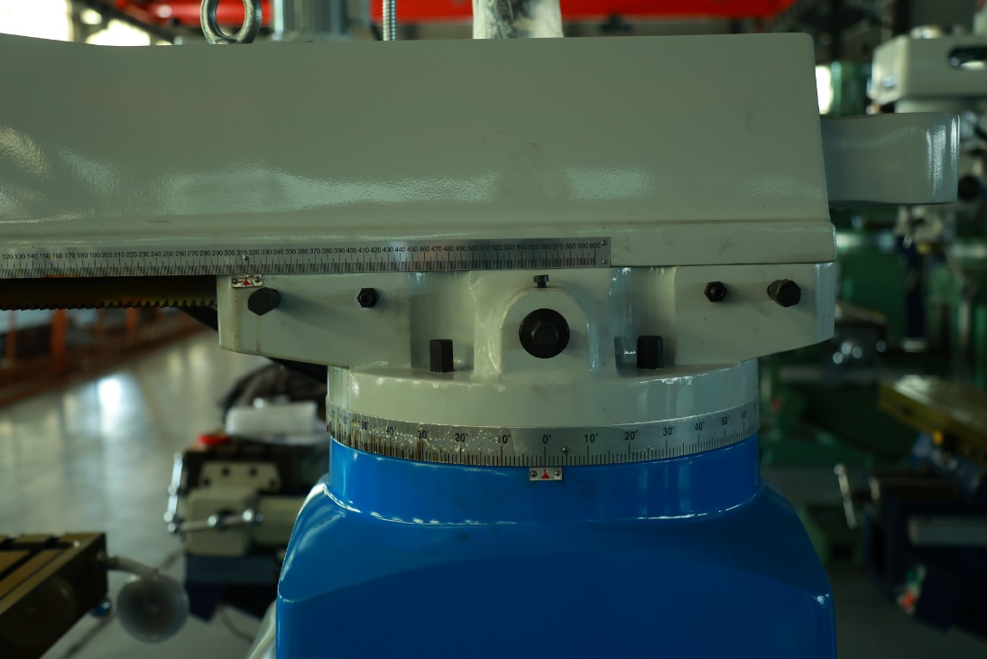 Blue turret milling machine
