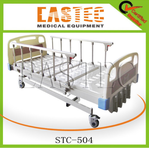 Luxurious Four Revolving Levers Medical Hospital Beds