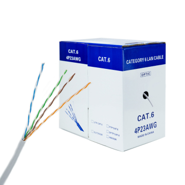 OEM CCA FTP 26AWG 4Pairs 0.4 मिमी 1000ft CAT5E CAT5 नेटवर्क केबल - इनडोर/आउटडोर
