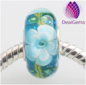 Europe and America Fashion Murano Large Hole Glass Beads