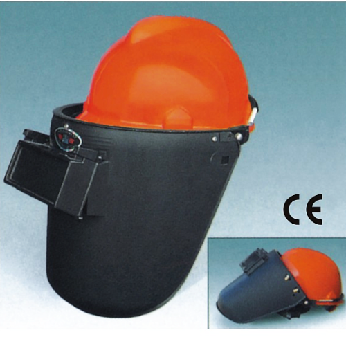 Maschera per saldatura per casco di sicurezza aderente