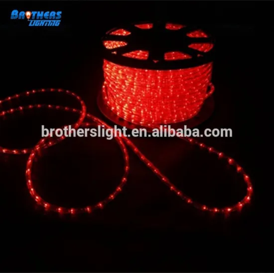 China manufacturer decoration rope light led flexible rope light