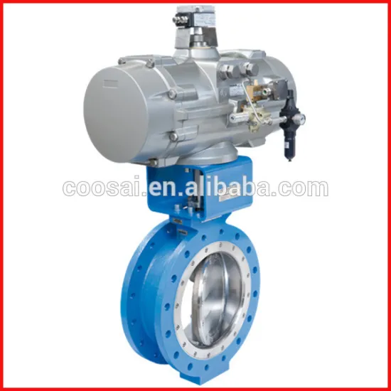 China manufacturer electric actuator butterfly valve