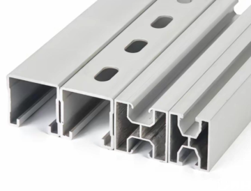 Aangepaste aluminium zonnepaneel montagrails