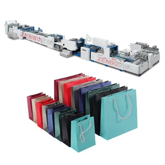 ZB1200CT-430S Machine for Gluing Bags from Sheets of Paper