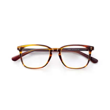 New Model Cheap Myopia Colored And Transparent Glasses Acetate Eyeglasses
