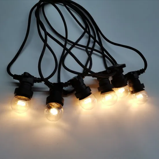Waterproof Outdoor Festoon Lighting E27 - 50m/100m Commercial String Lights