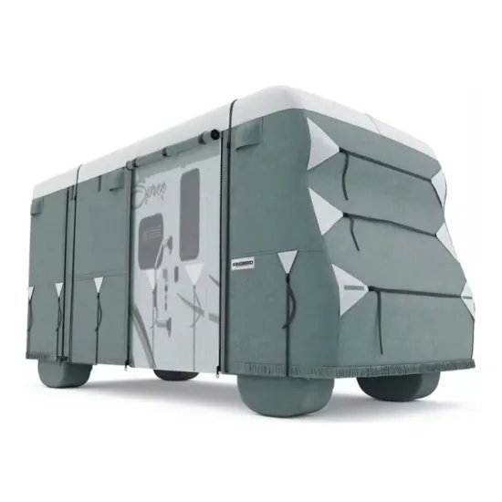 Upgraded 300D Oxford Top Waterproof UV Resistant Hail Protection RV Cover