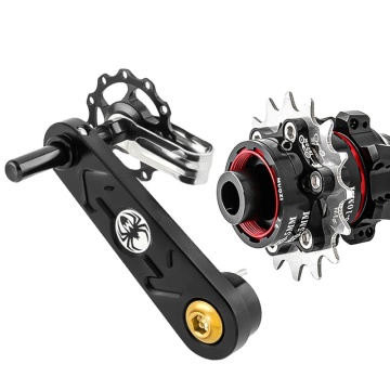 12T-17T Conversion Kit: Single Speed Cassette Cog and Chain Tensioner for Road and MTB Bikes