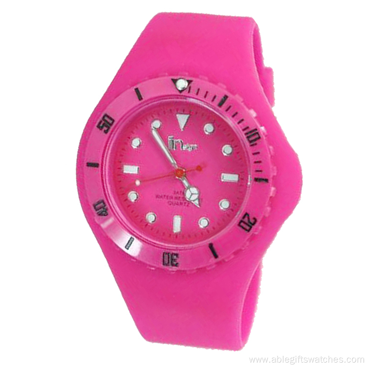Fashionable Kids Waterproof Silicone Wrist Watch