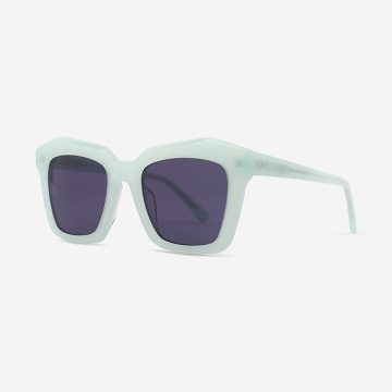 Bold Square Acetate Female Sunglasses