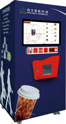 Customized commercial vending machine
