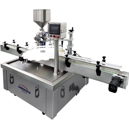 Máquina llenadora de pasta automática con rueda de estrella de 2 cabezales IGF