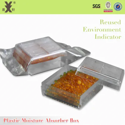 Mini Portable Wardrobe Dehumidifier Silica-gel Orange