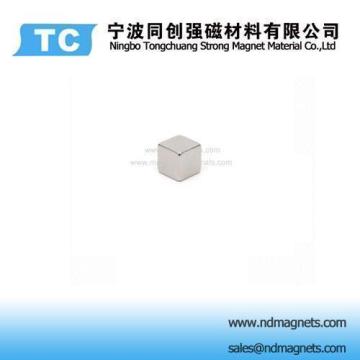 Cube Shaped Strong Magnet Grade N52 