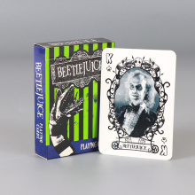 Cartões de pôquer personalizados de impressão da frente e traseira do poker personalizado