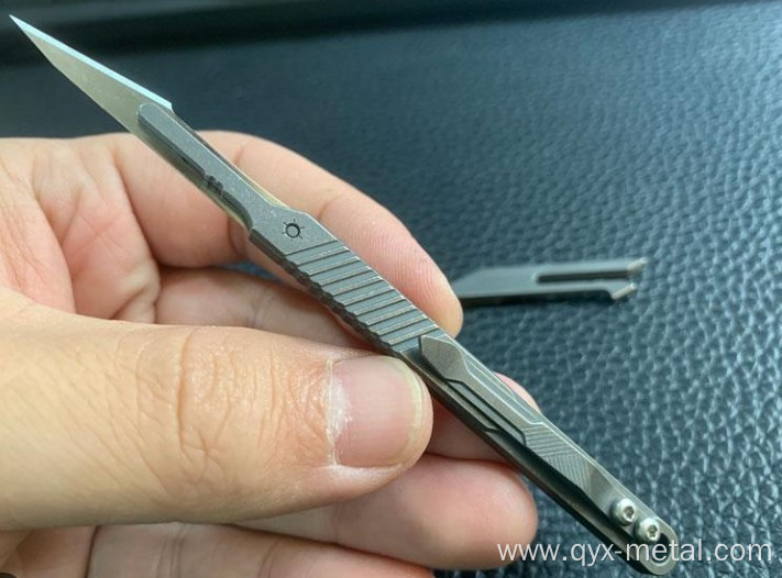 Titanium Scalpel medical grade ultralight titanium scalpel