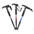 Aluminium Alloy 3 Sections Telescopic Trekking Pole