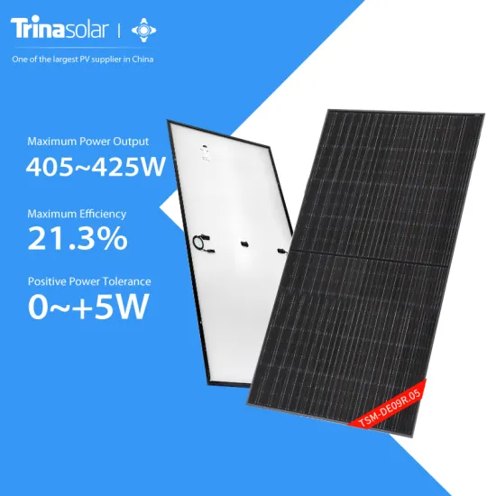 Direct Wholesale: High-Power 405W, 415W, and 425W Trina Monocrystalline Silicon Solar Panels for Sale