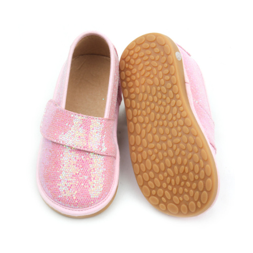 Niños Squeaky Shoes Sound Girls Lentejuelas Zapatos