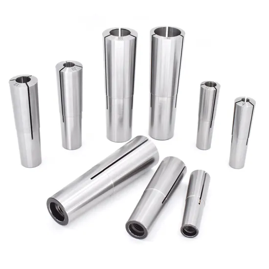High Precision Morse MK2 Spring Collet Clamping Tool for CNC Milling Machines with M6, M10, M12 and MT1, MT2 Compatibility