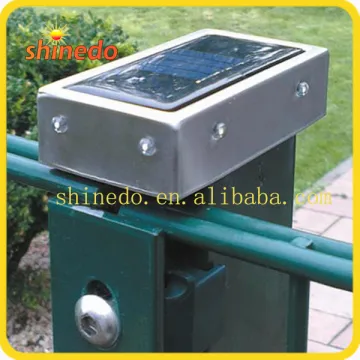 mini solar post cap light for garden park patio