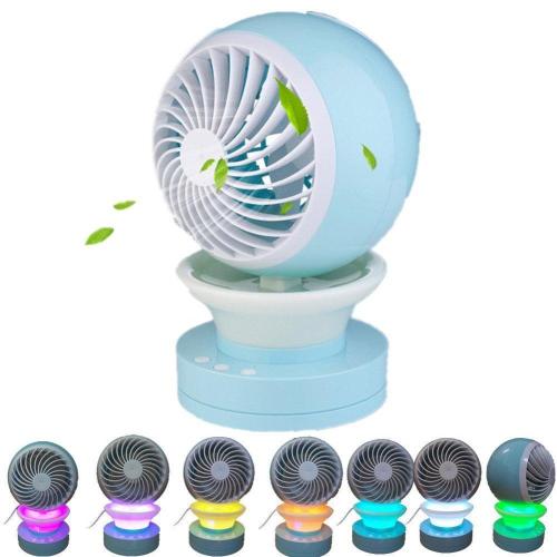 Quiet Rechargeable Personal Portable Table Fan for Bedroom