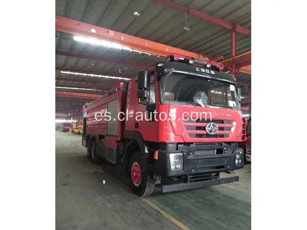 Iveco Hongyan 6x4 15ton Camión de bomberos de espuma de agua