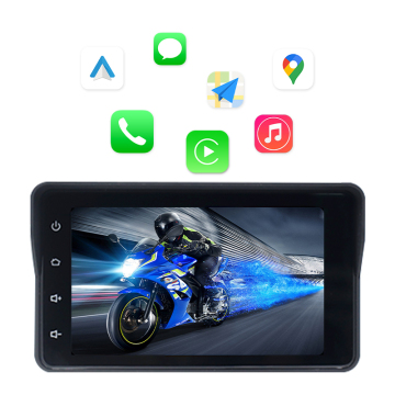 5 Inch 1080P Dual Lens Waterproof Motorcycle Dash Cam