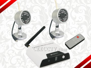 Built-in Mic / Speaker 2.4ghz 4-channel Wireless Camera Kits Cee-wr810-706