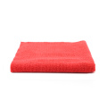 16x16 منشفة تنظيف السيارة من الألياف الدقيقة Edgeless أحمر