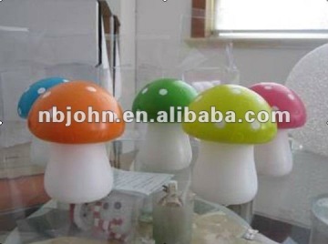 mushroom colour changing led light