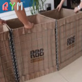 Barreiras de defesa soldadas Gabion Boxes Wall de areia