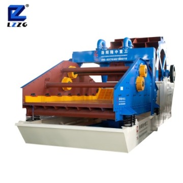 Small Sand Vibrating Dewatering Screen with Water Tank