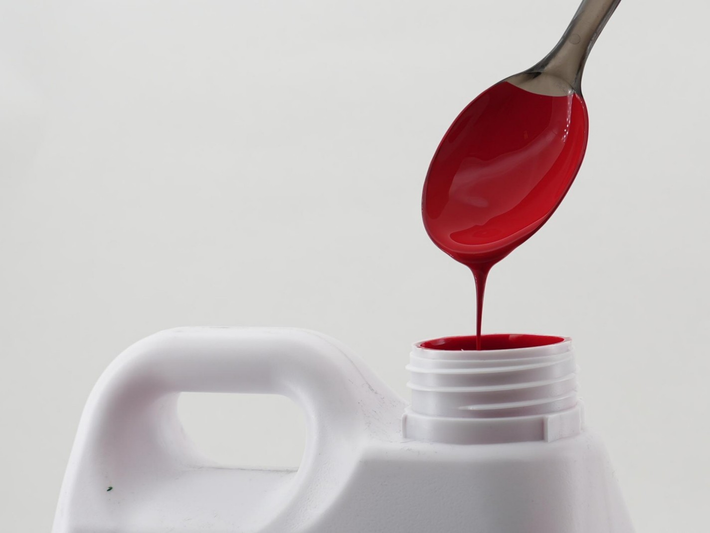 red concrete paint