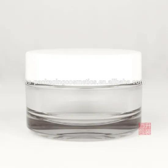 PETG Packaging 100ml petg Jar for Cosmetic
