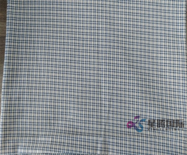 Woven 100% Cotton Shirt Fabric With Hygroscopic