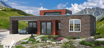 Modern England Prefab House