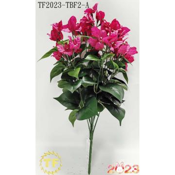 19"bougainvillea x 12 branch x 90 leaves x 40 flower bush