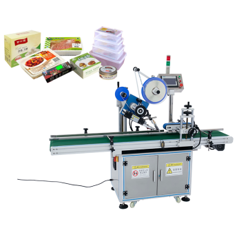 Automatische bureaublad platte oppervlakte label afdrukmachine