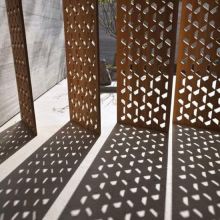 Custom Laser Cut Metal Divider Room Metal Screen