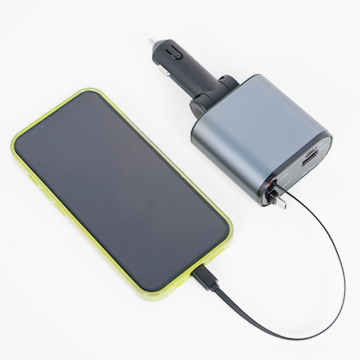 PD 60W Type-C Fast Charging Car Adapter - USB C Car Charger for Mobile Phone