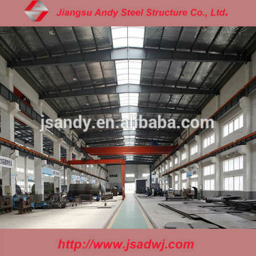 Bright long life prefabricated steel structure stroage room