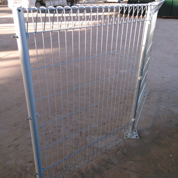 Triangle Bending PVC Coated BRC Welded Mesh Fence