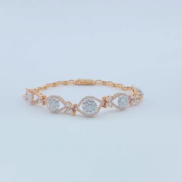 Timeless Lab Diamond Tennis Bracelet: A Must-Have in Women's Jewelry Collection with 9K/18K Gold