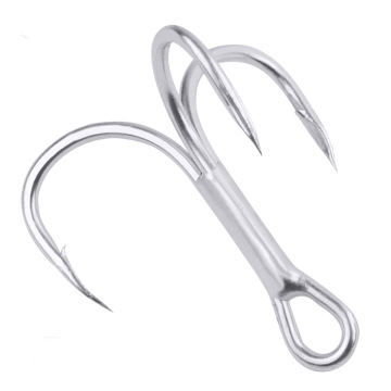 NEWMAJOR 8010-2X Super Fishhooks - High Carbon Steel Matte Tin Hooks Fishing Tackle