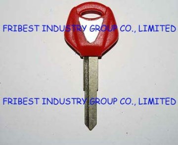 Blank Key Uncut Blade for YZF R1 R6 FZ6S FZ1 XJR FZ8 FZS600 FJR1300 Red KEY