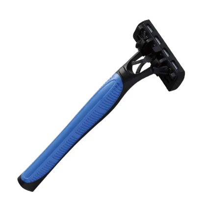 Professional Twin Blades Shaving Razor: Comfortable, Pivoting Head, High-Quality Disposables for Smooth Shaves