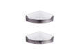 Lizhen-Hwa Eng High-Quality Stainless Steel Bathroom Corner Shelf