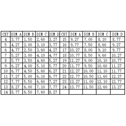 0,5 Pitch H1.0 Flip-up-FPC-Anschluss